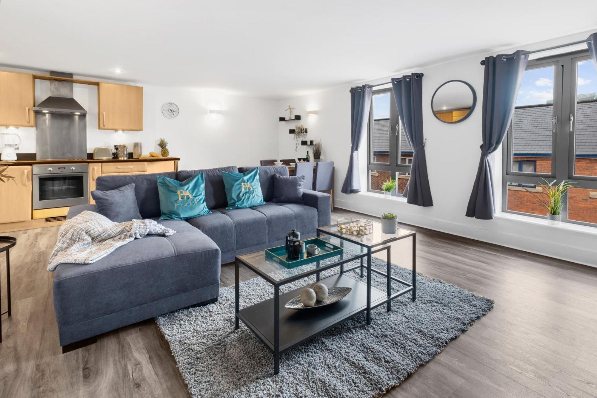 Pluxa Globe - Spacious Apartment In Jq With Parking برمنغهام المظهر الخارجي الصورة